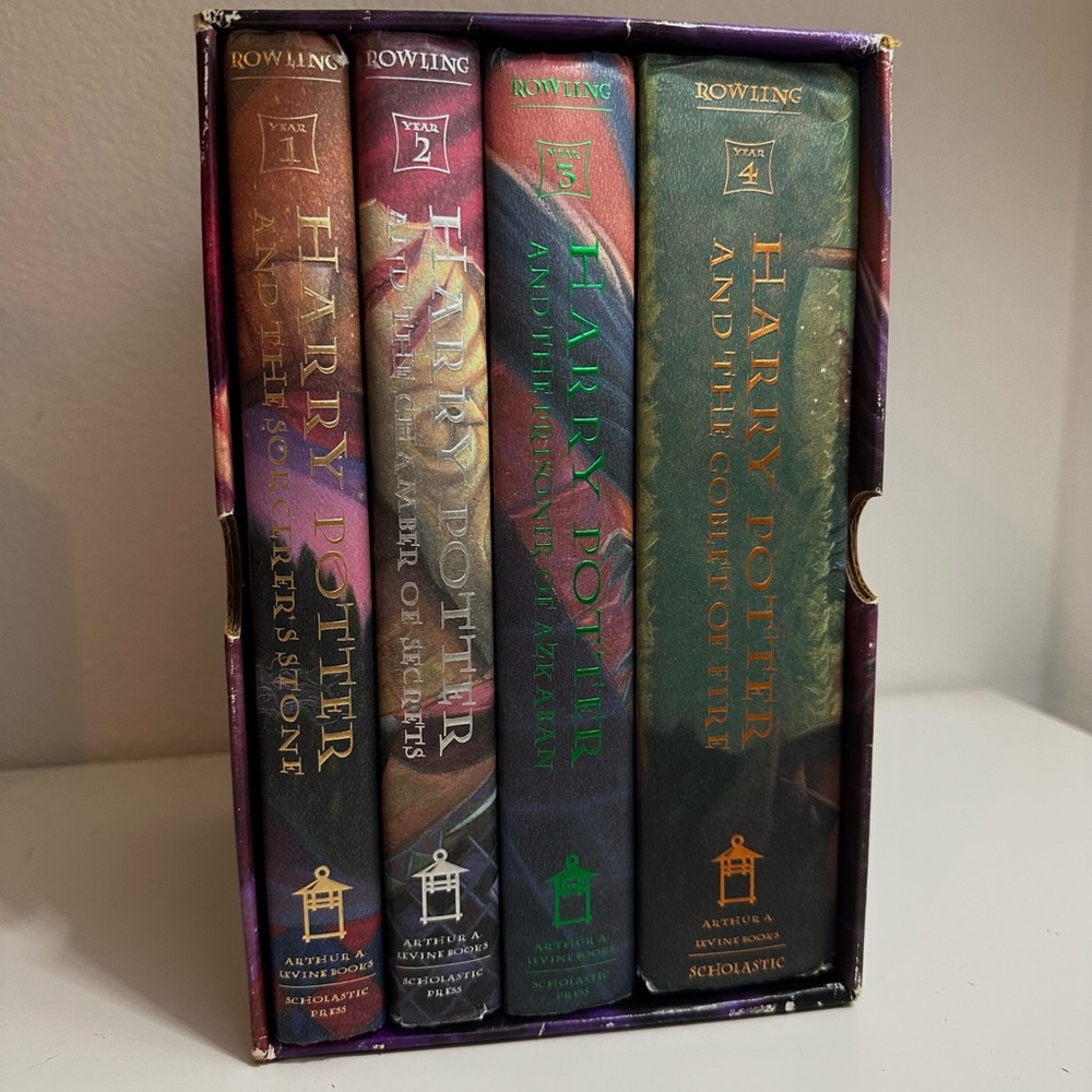 Harry Potter: The First Four Thrilling Adventures at Hogwarts